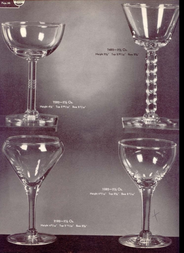 1939 Libbey Glass Company. Safedge Glassware. p.66