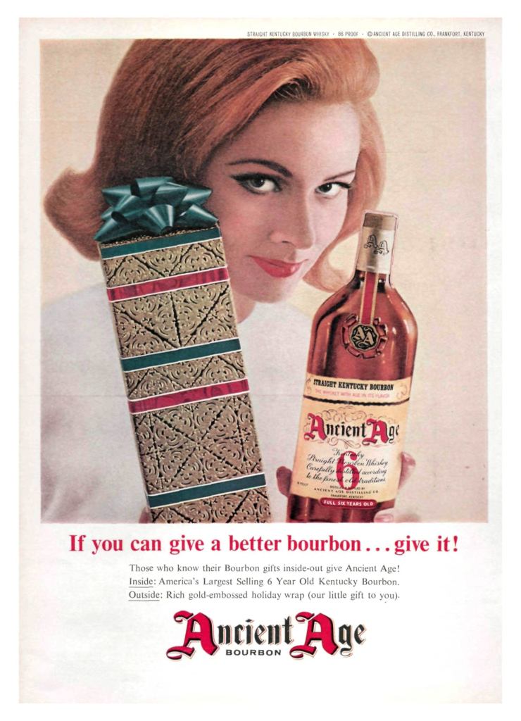 Ancient Age, Bourbon Ad from Sports Illustrated 1964