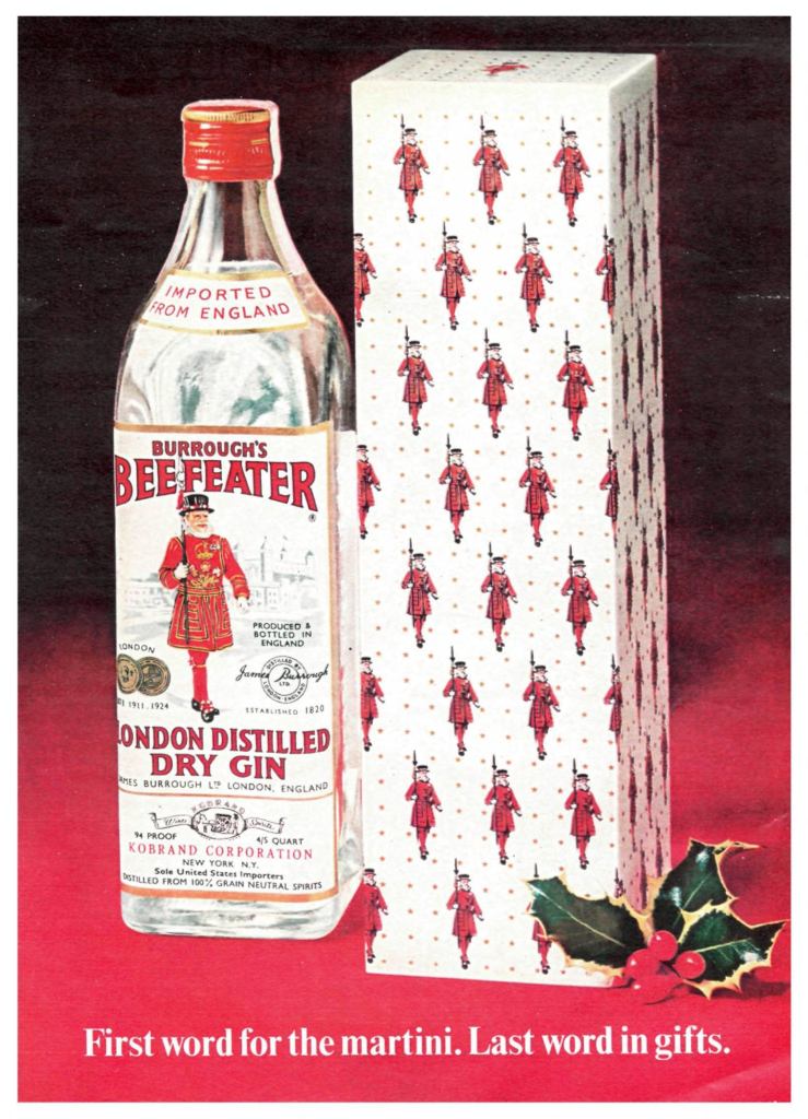 Beefeater Gin Ad from Sports Illustrated 1967
