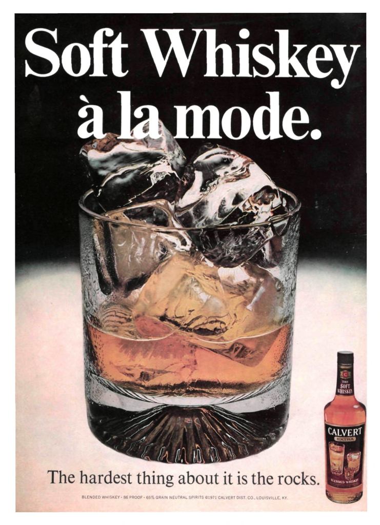 Calvert Extra Whiskey Ad from Sports Illustrated 1971