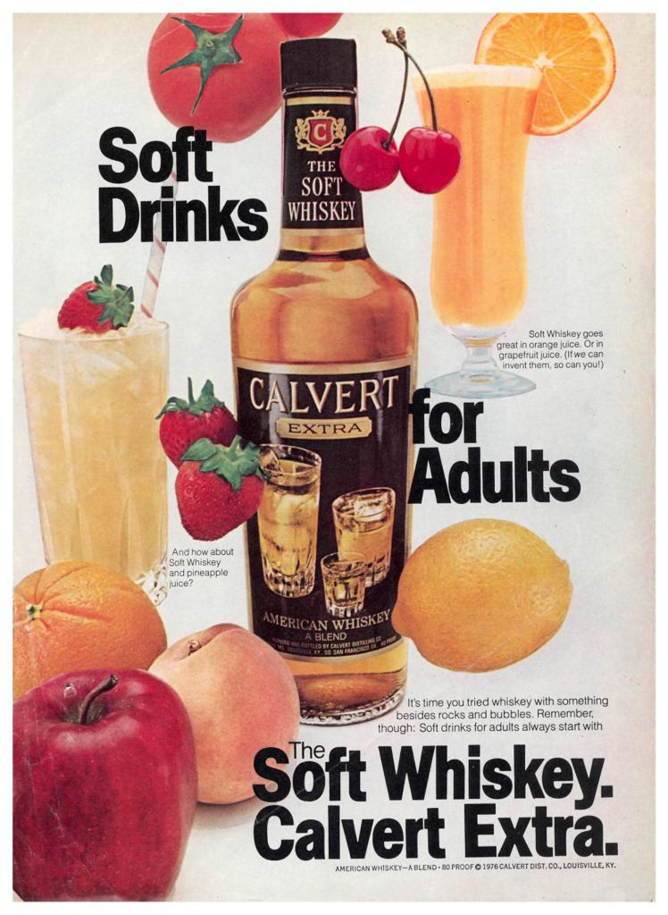 Calvert Extra Whiskey Ad from Sports Illustrated 1978