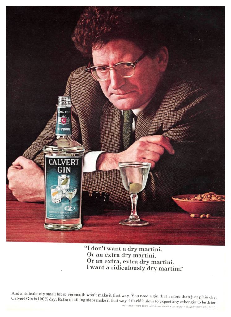 Calvert Gin Ad from Sports Illustrated 1964