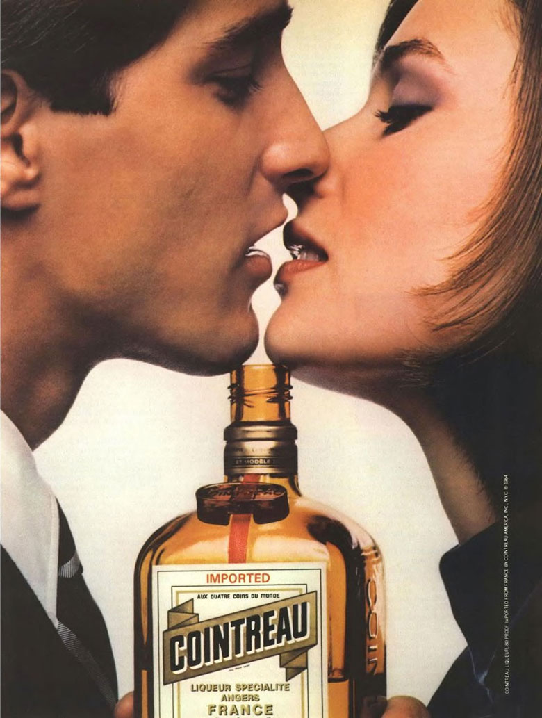 Cointreau Liqueur Ad from Esquire Magazine, 1984, 10