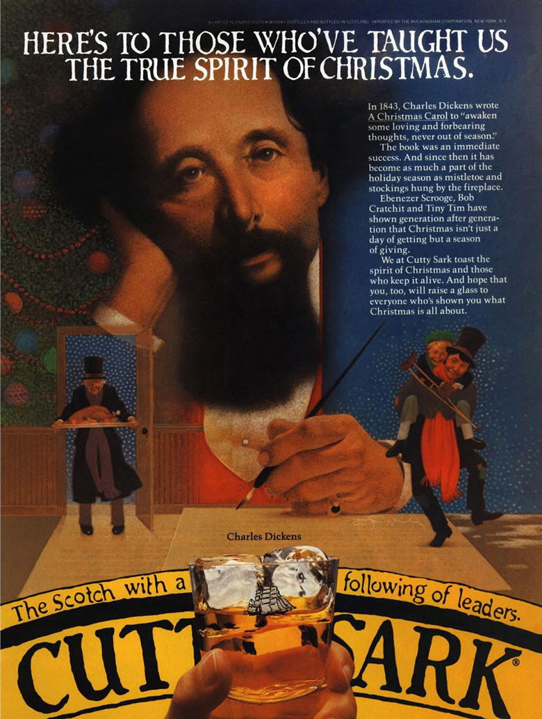 Cutty Sark Scotch Whisky Ad from Esquire Magazine, 1982