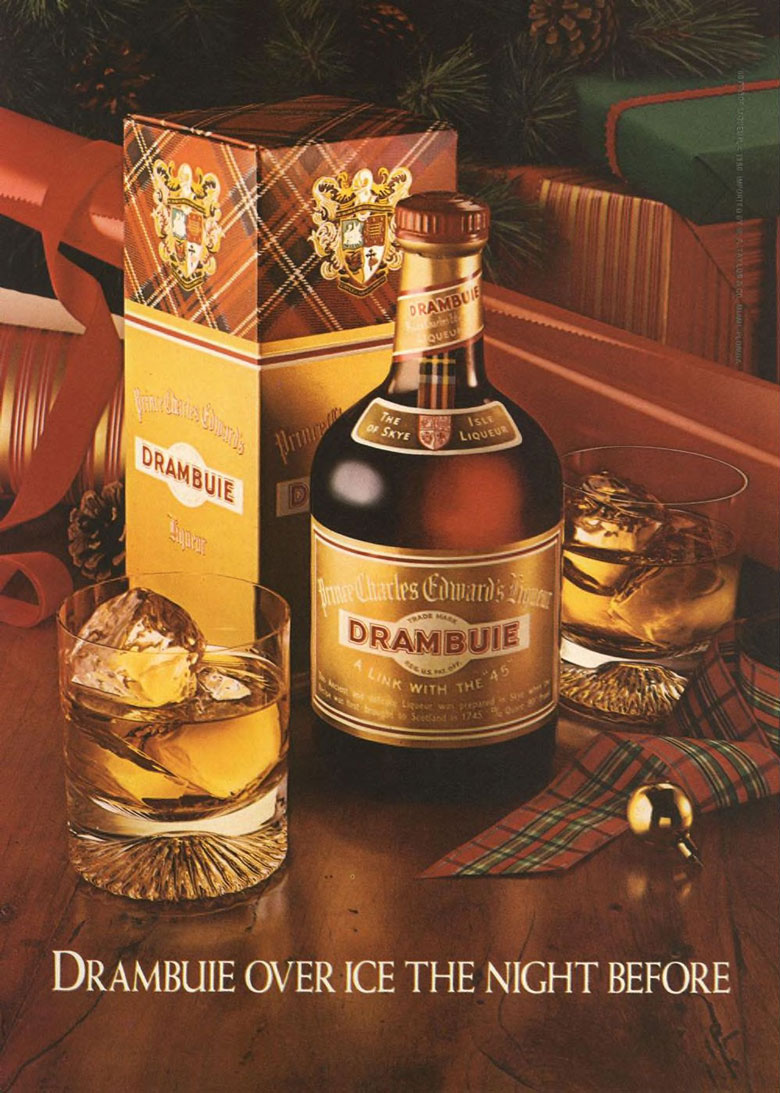 Drambuie Liqueur Ad from Esquire Magazine, 1981