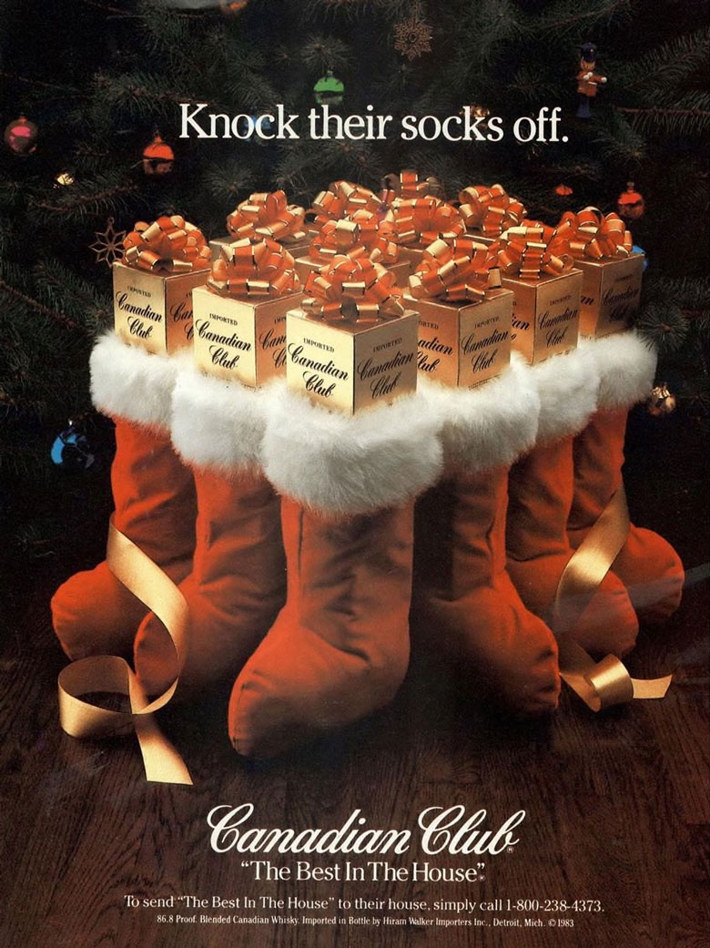 Canadian Club Whisky Ad from Esquire Magazine, 1983, 12