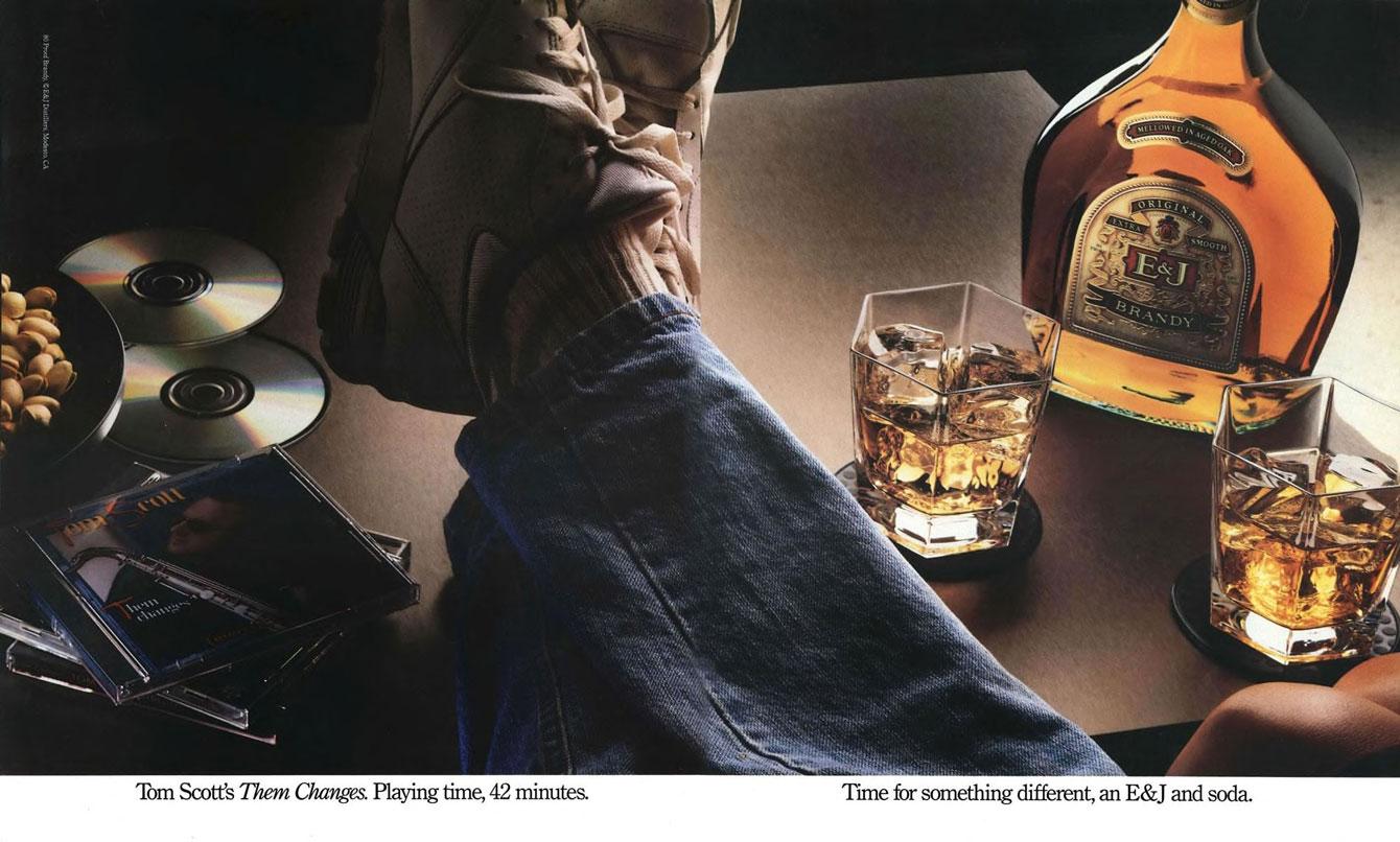 E&J American Brandy Ad from Esquire Magazine, 1990, 11